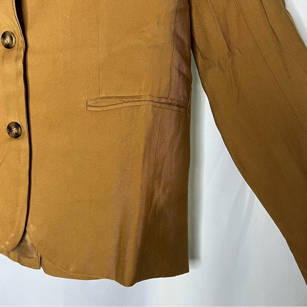 Miami Kenna Twill Blazer Women’s Size Medium Tan - Picture 7 of 12